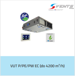 VUT P/PE/PW EC (do 4200 m³/h)